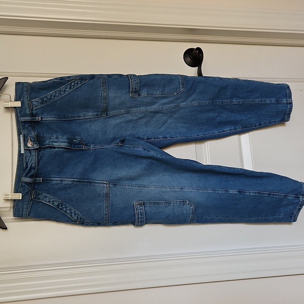 NWOT LOFT The Utility Barrell, High rise Women's Size 29! Current Style ONLINE! - Picture 5 of 7